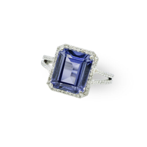 Alexix Diamond & Sapphire Ring