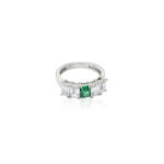 Emerald Baguette Ring