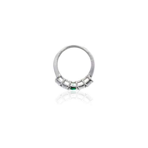 Emerald Baguette Ring - Image 3