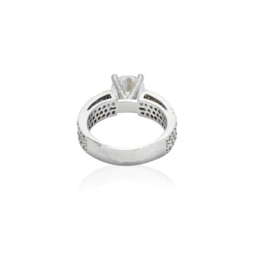 Band Solitaire Ring - Image 2