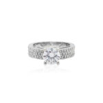 Band Solitaire Ring