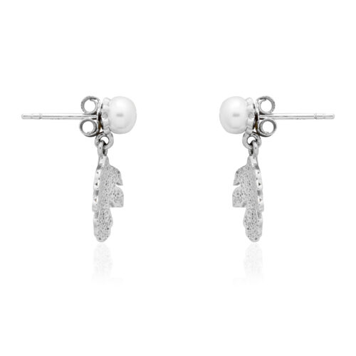 Pearl Leaf Earing - Image 3